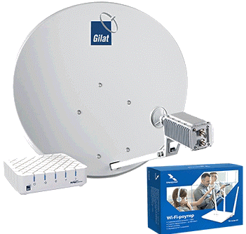 двухсторонний Интернет Триколор спутниковый Интернет Триколор